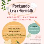 Poetando tra i fornelli Via C. Baroni 9 13 Nov.2024